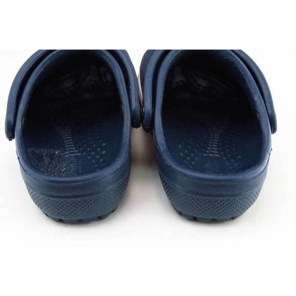 Jibbitz by‎ Crocs Toddler Boys 4 Medium Blue Clogs Synthetic - Picture 5 of 6